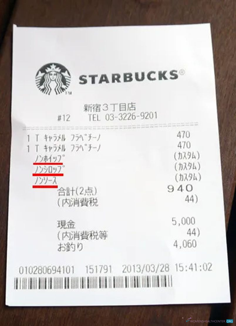 Download Starbucks corporation receipt Photoshop template
